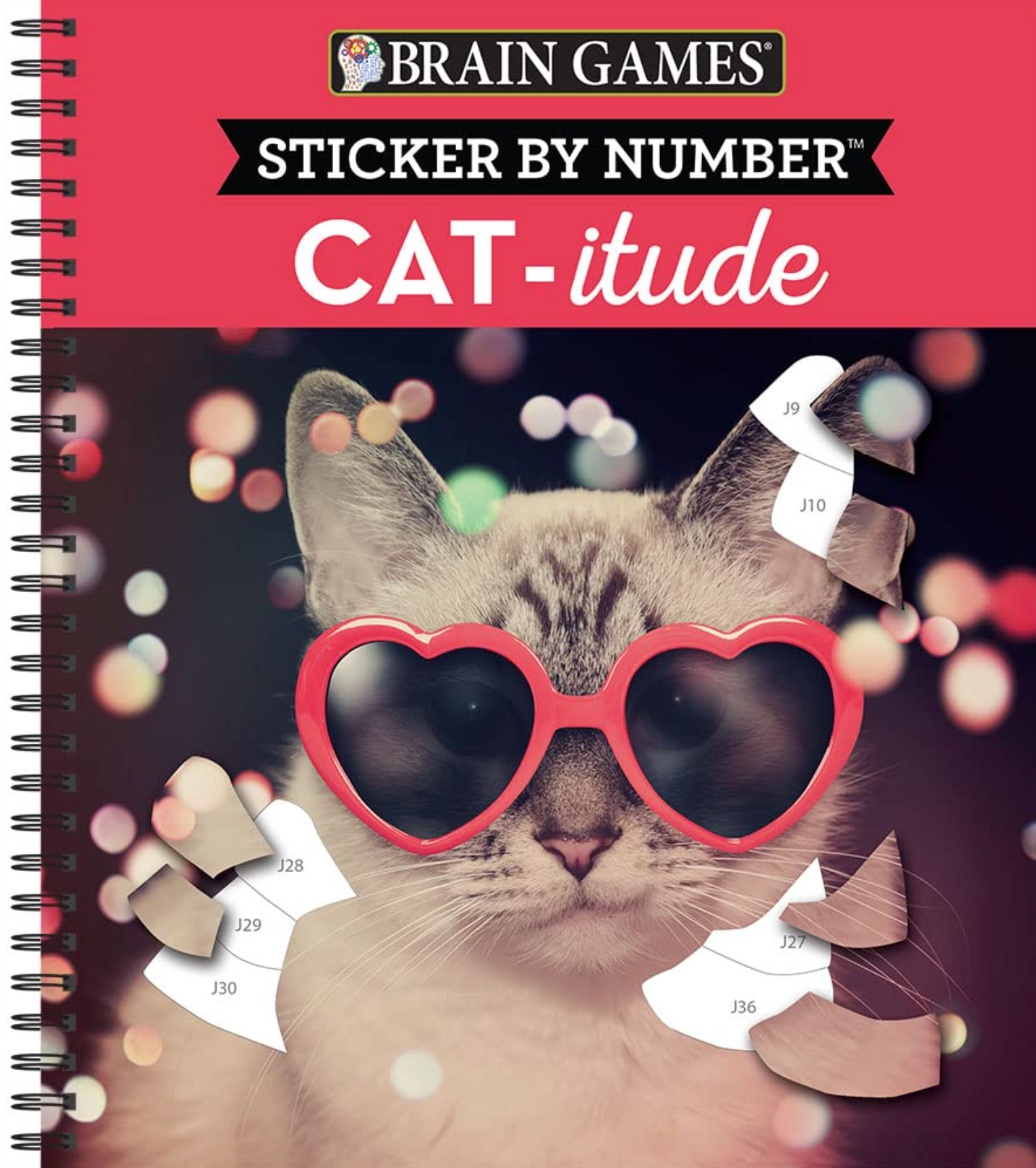 Sticker by Number Cat-itude