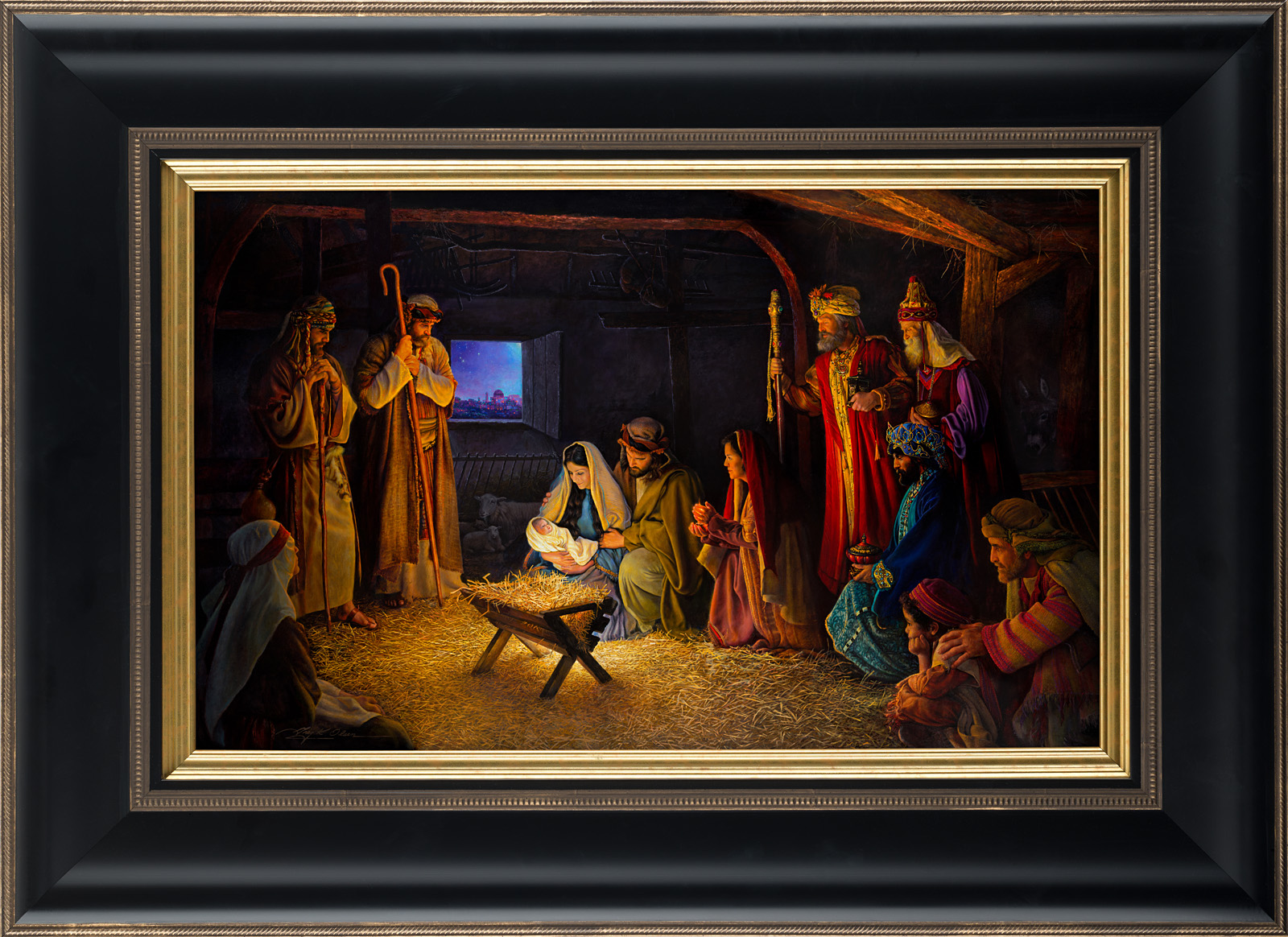 The Nativity (24x33 Framed Print), , large image number 0
