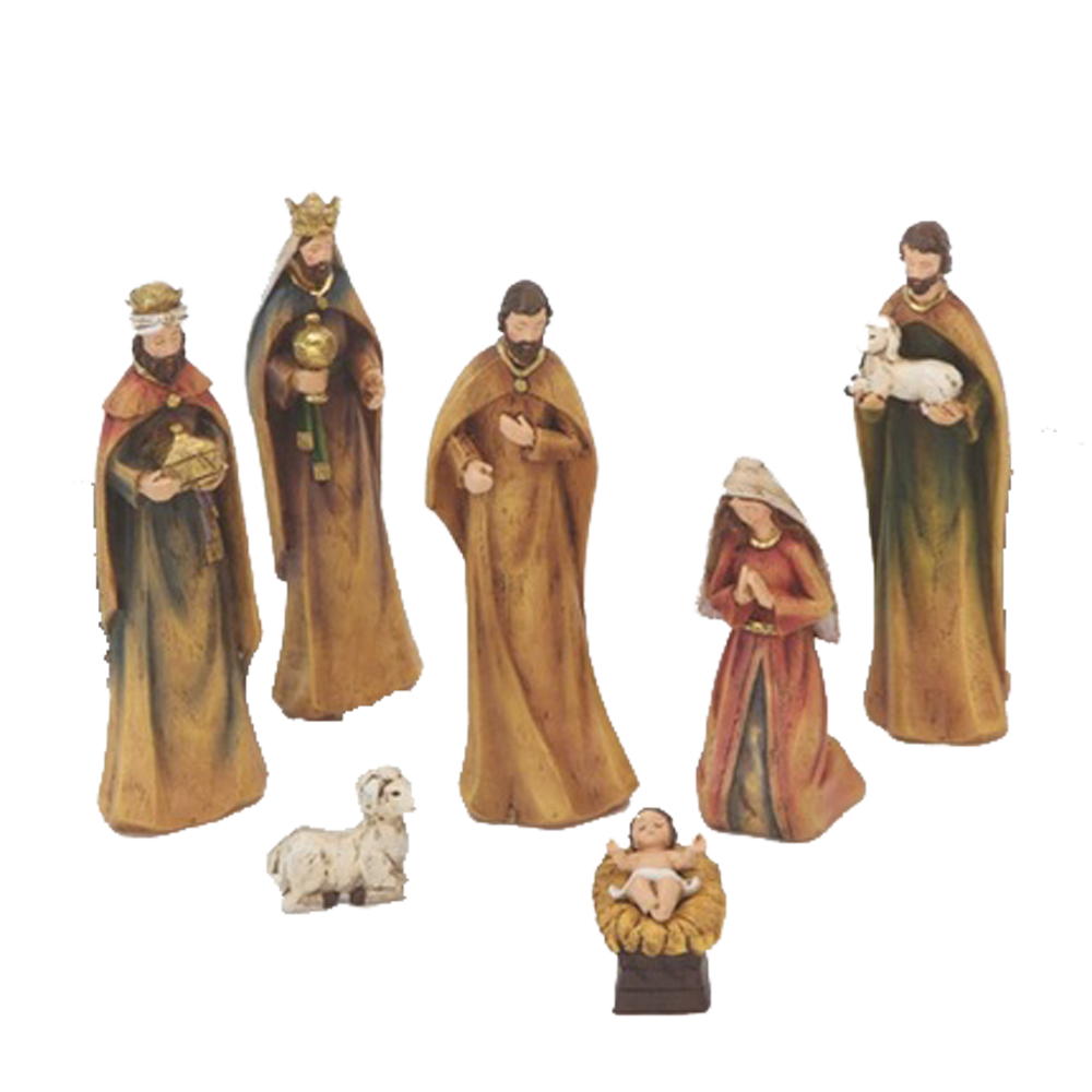 Resin Nativity, , large image number 0