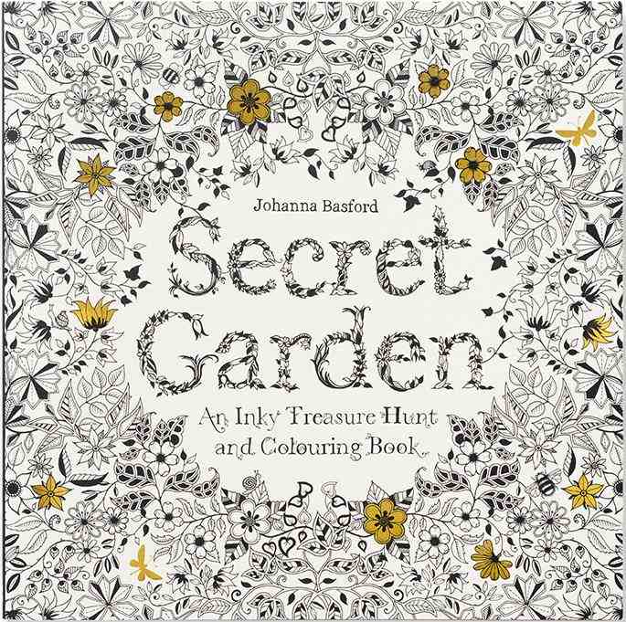 Secret Garden: An Inky Treasure Hunt and Coloring Book, , large image number 0