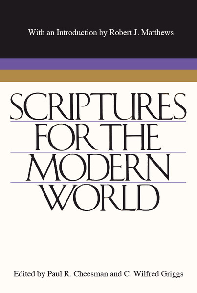 Scriptures for the Modern World, , large image number 0