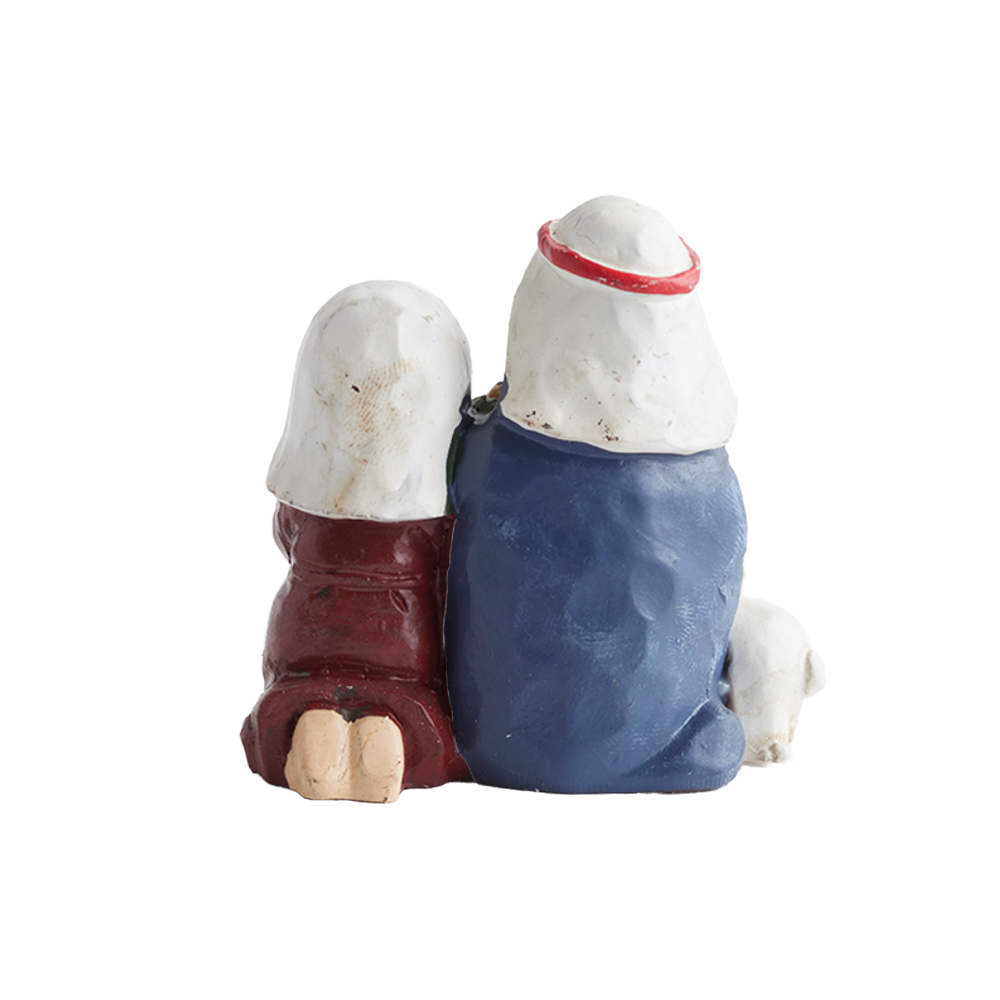 Mini Holy Family Sheep Resin Nativity, , large image number 2