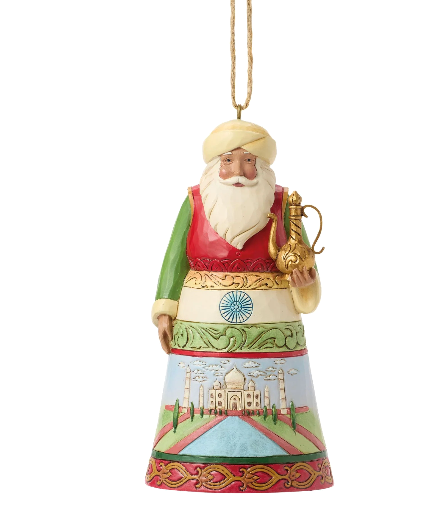 India Santa Ornament, , large image number 0