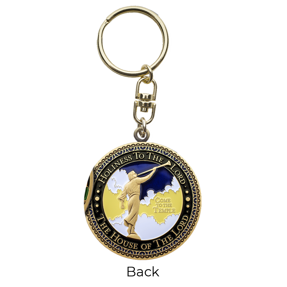 Meridian Idaho Temple Keyring, , large
