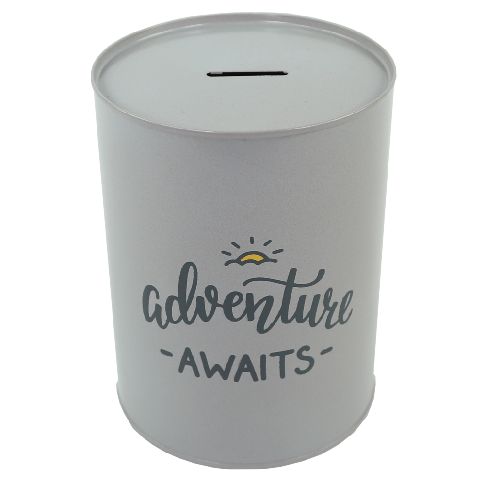 Adventure Awaits Savings Tin, , large image number 1