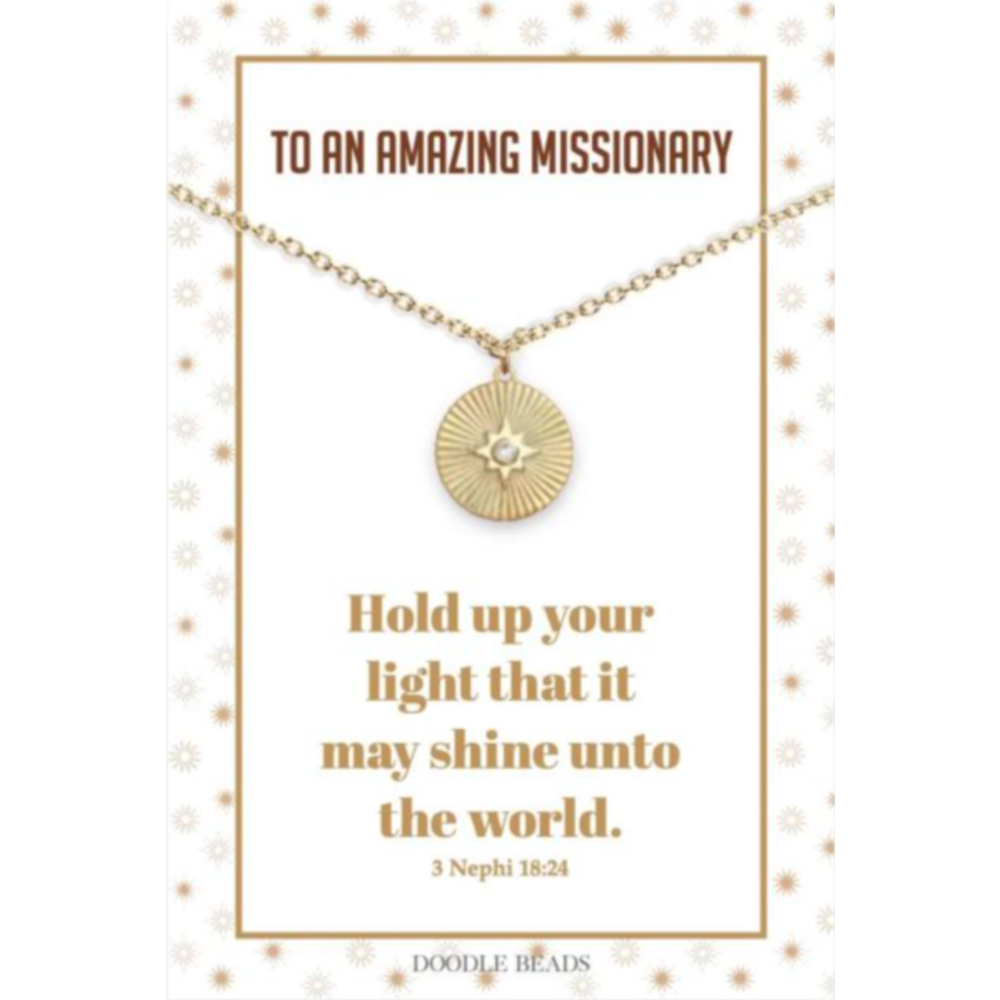 Hold Up Your Light Missionary Necklace, , large image number 0