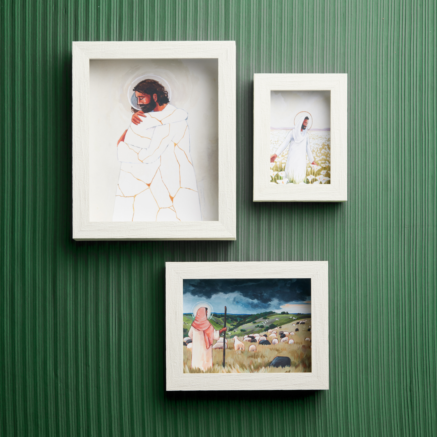 Nested Set of 3 Framed Prints