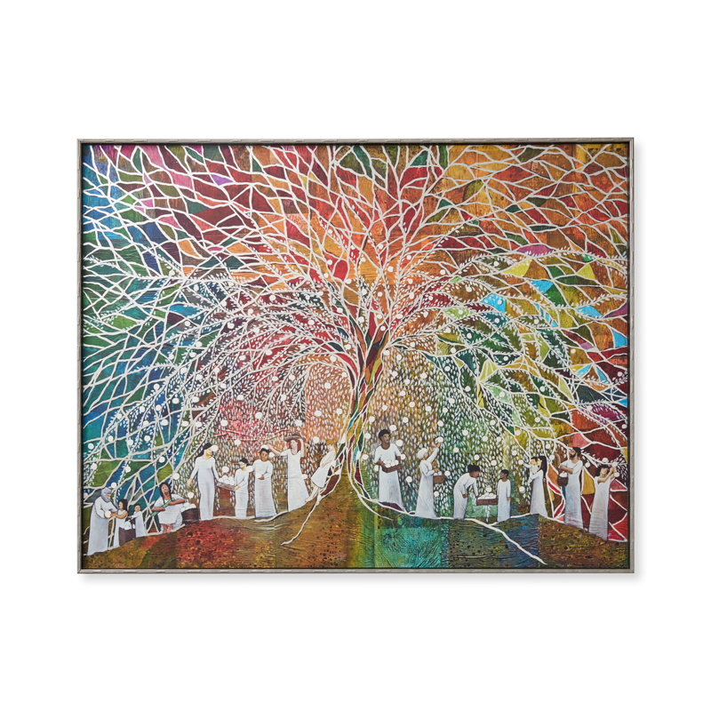 The Love of God (36x28 Framed Canvas)