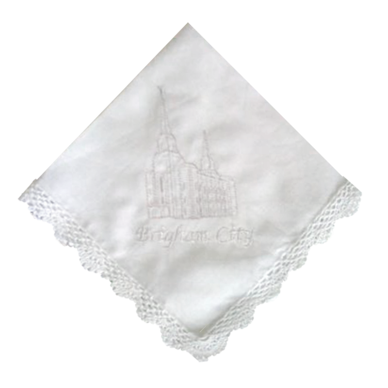Brigham City Temple Ladies' Handkerchief