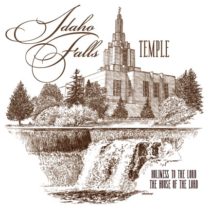 Idaho Falls Temple Tile, , large image number 0