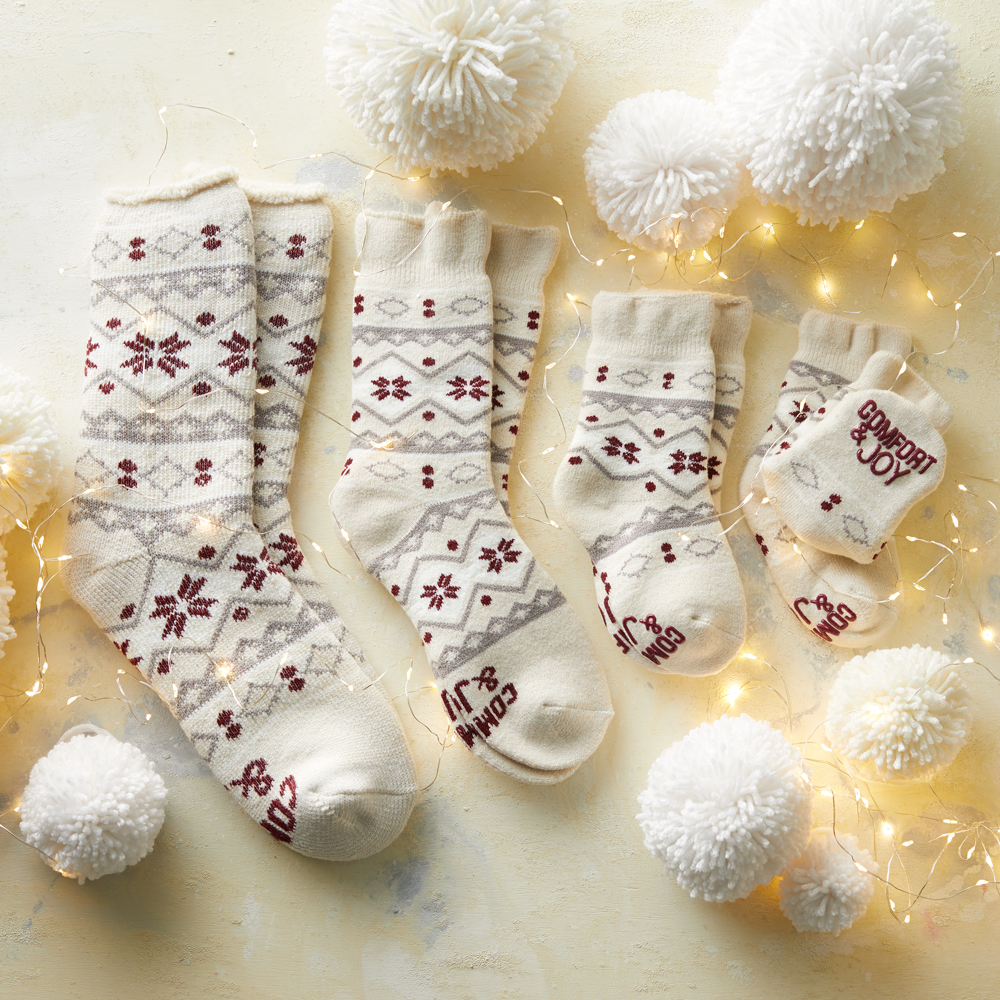 Comfort & Joy Christmas Socks, , large image number 0