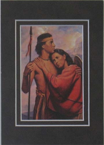 Stripling Warrior (5x7 Matted Print), , large image number 0