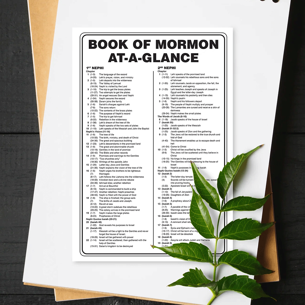 At-a-Glance Book of Mormon, , large image number 1
