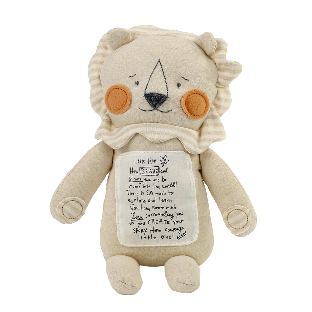 Noah's Ark Brave Lion Stuffed Animal, , large image number 0