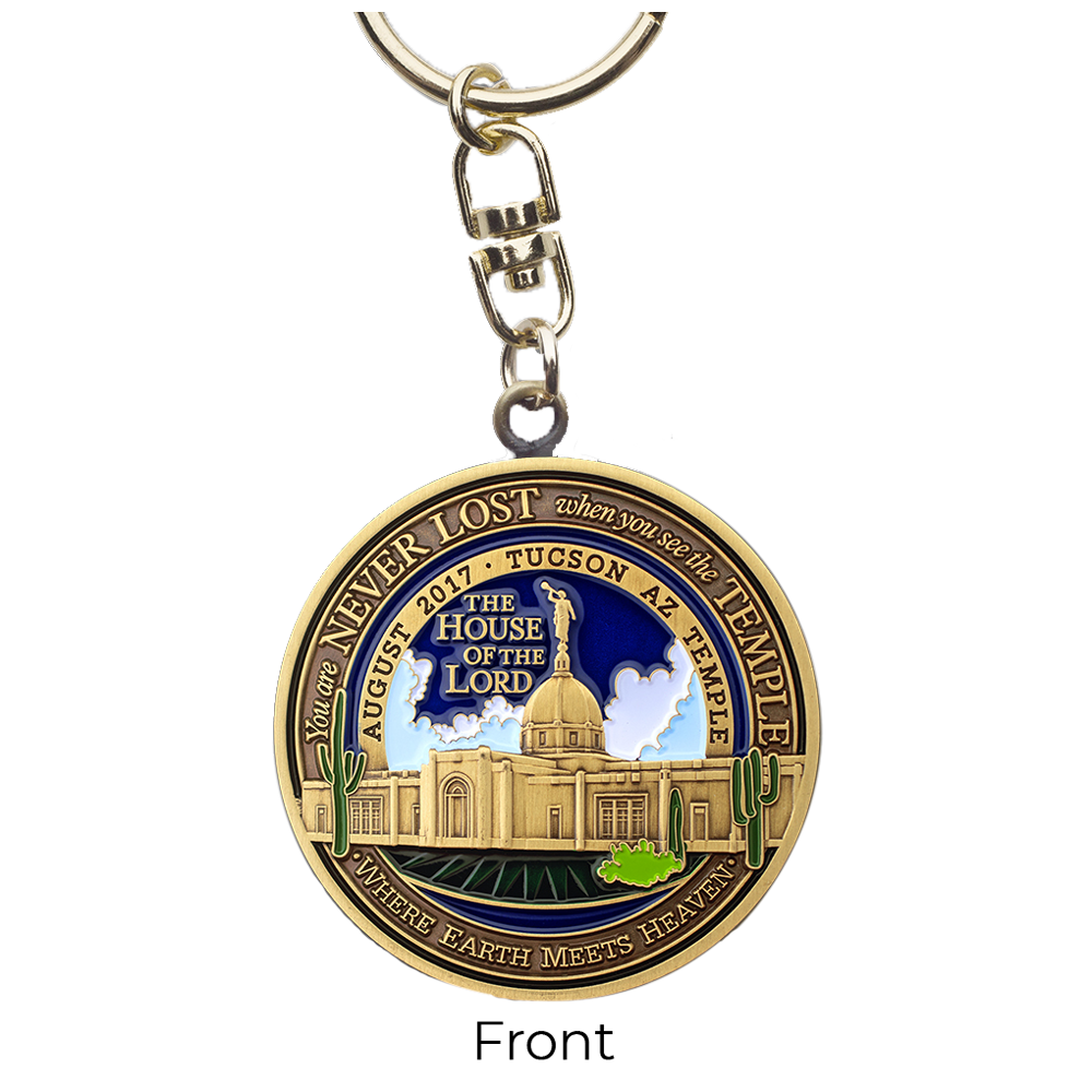 Tucson Arizona Temple Keyring