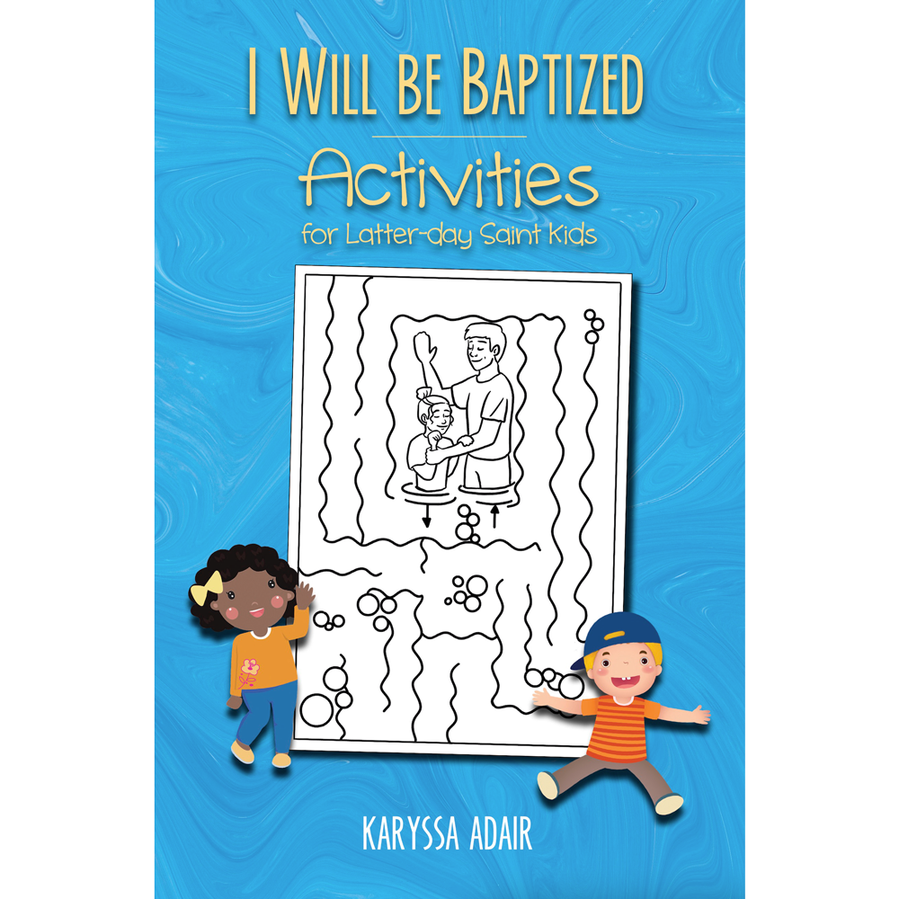 I Will Be Baptized: An Activity Book for Latter-day Saint Kids, , large image number 0