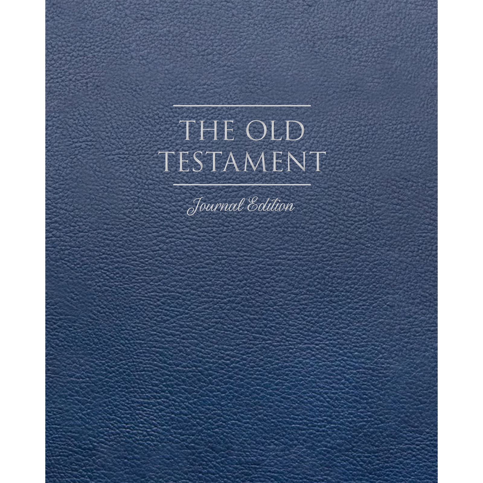 The Old Testament, Journal Edition, Faux Leather Blue (No Index)
