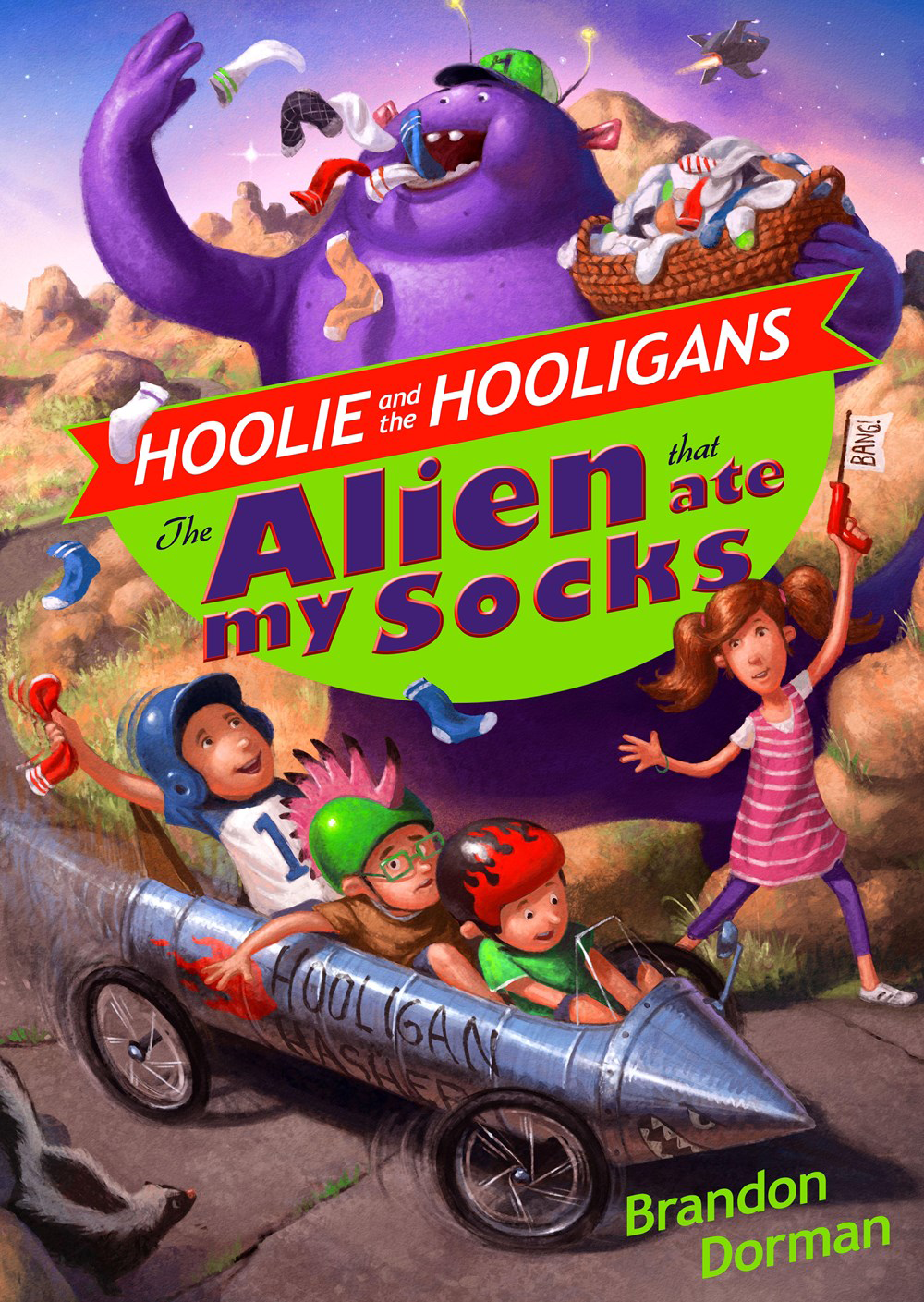 Hoolie and the Hooligans, Book 1: The Alien that Ate My Socks, , large image number 0