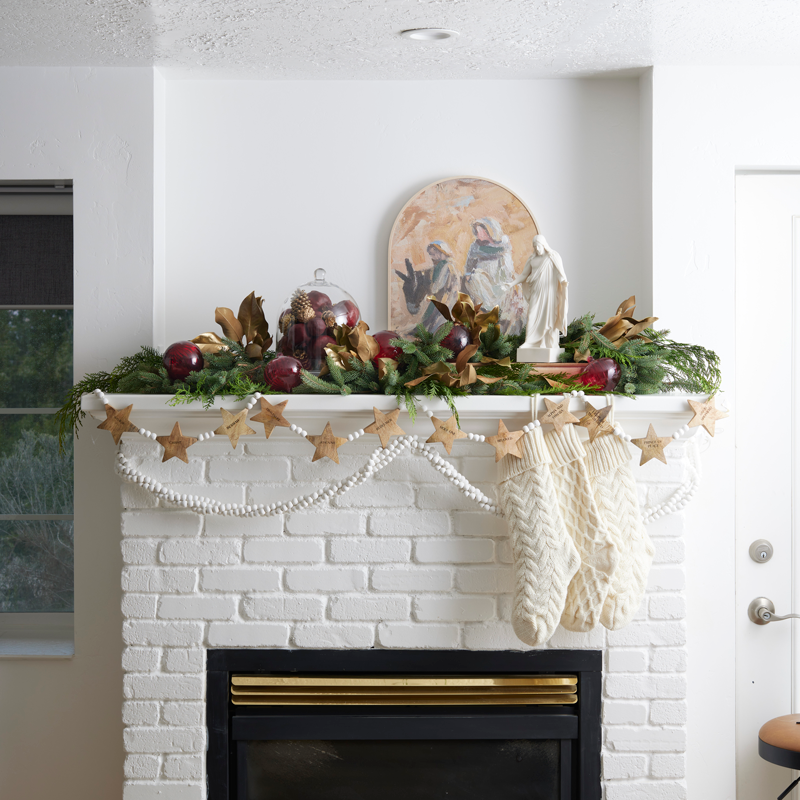 Names of Christ Hanging Stars Garland, , large