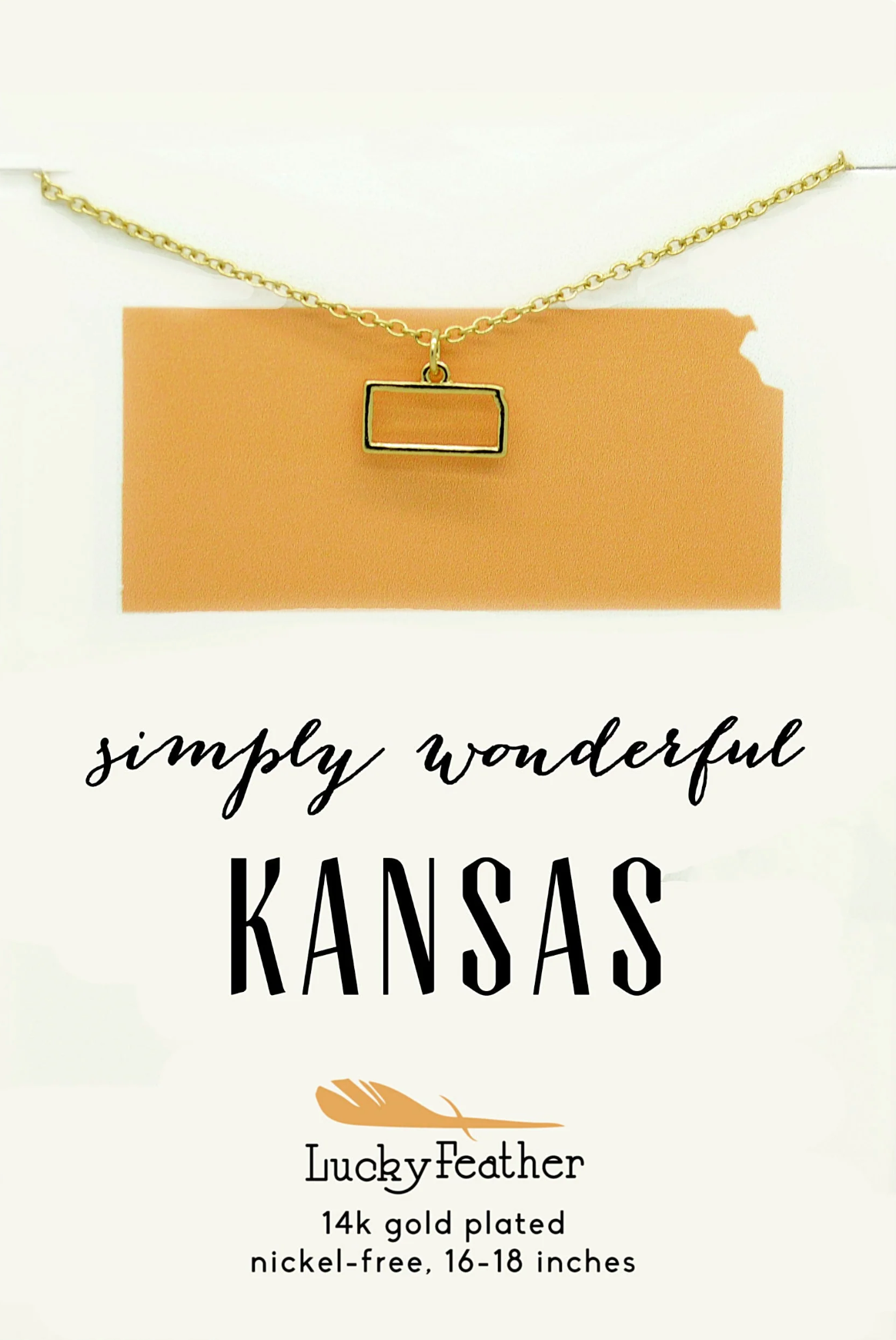 Kansas State Necklace, , large image number 0