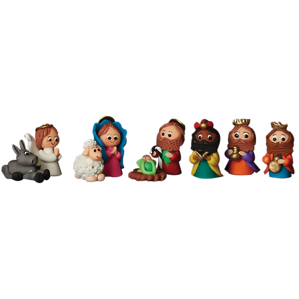 Ecuadorian Marzipan Nativity