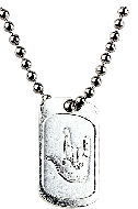 I Love You Sign Language Dog Tag, , large image number 4