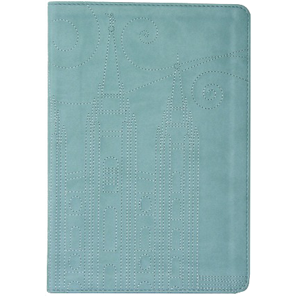 Blue Stitched Temple Journal