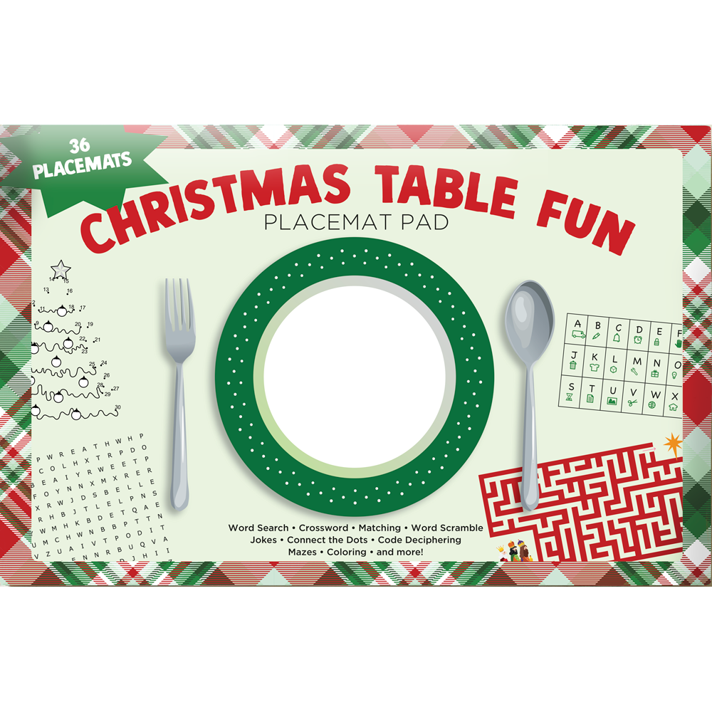 Christmas Placemat Pad, , large image number 0