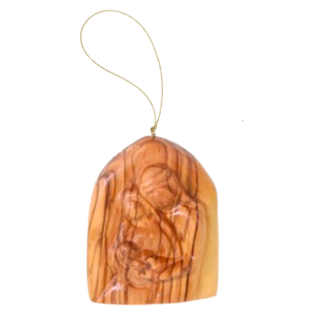 Arched Holy Family Ornament