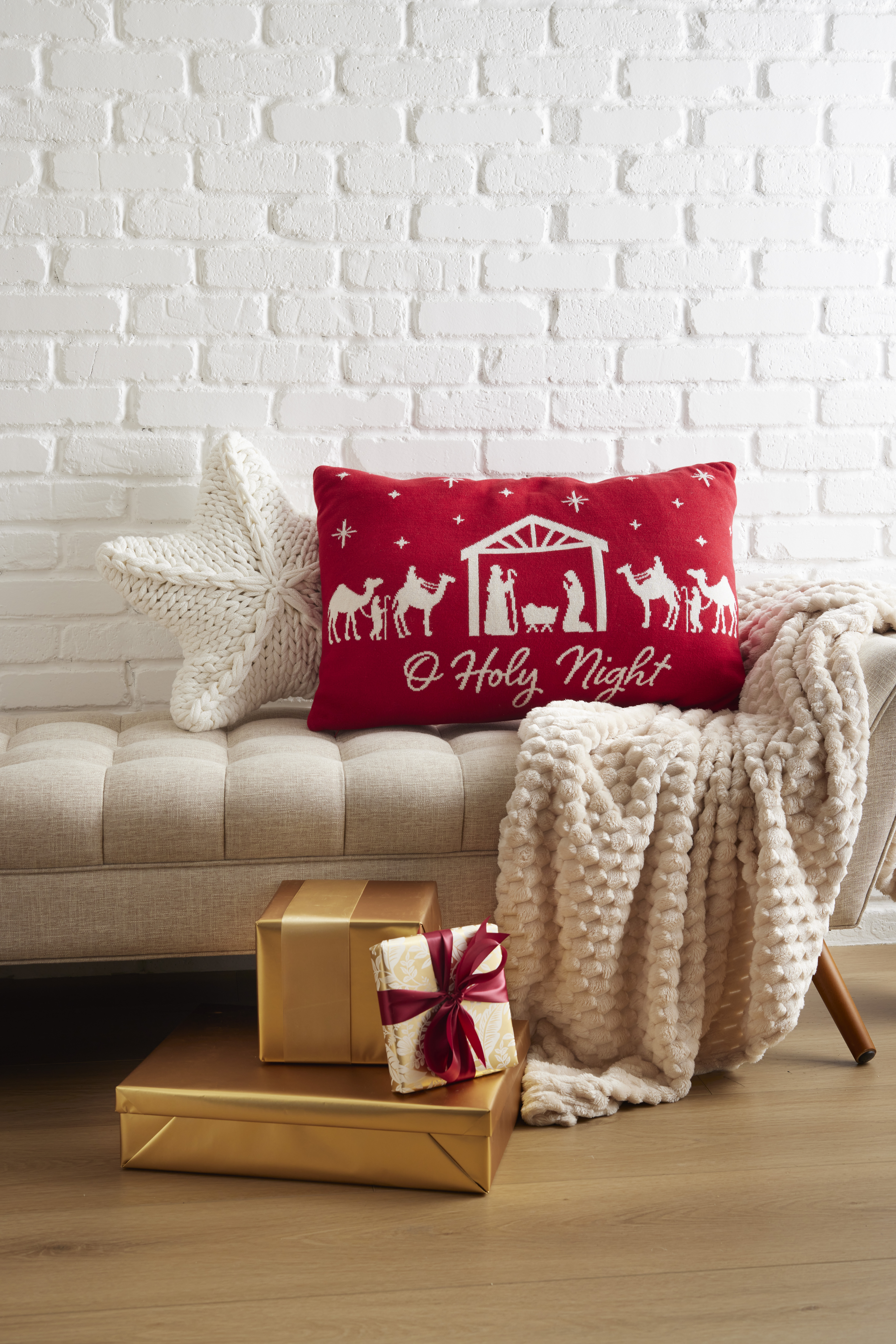 O Holy Night Pillow, , large image number 1
