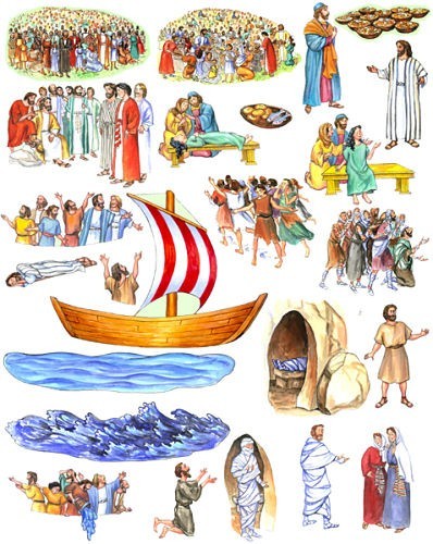 Miracles of Jesus Precut Toggle, , large image number 0