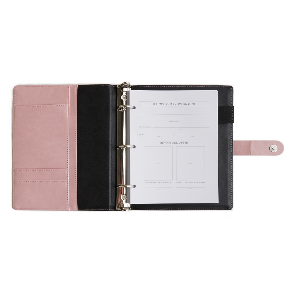 Called to Serve Leather Missionary 3-Ring Journal, , large