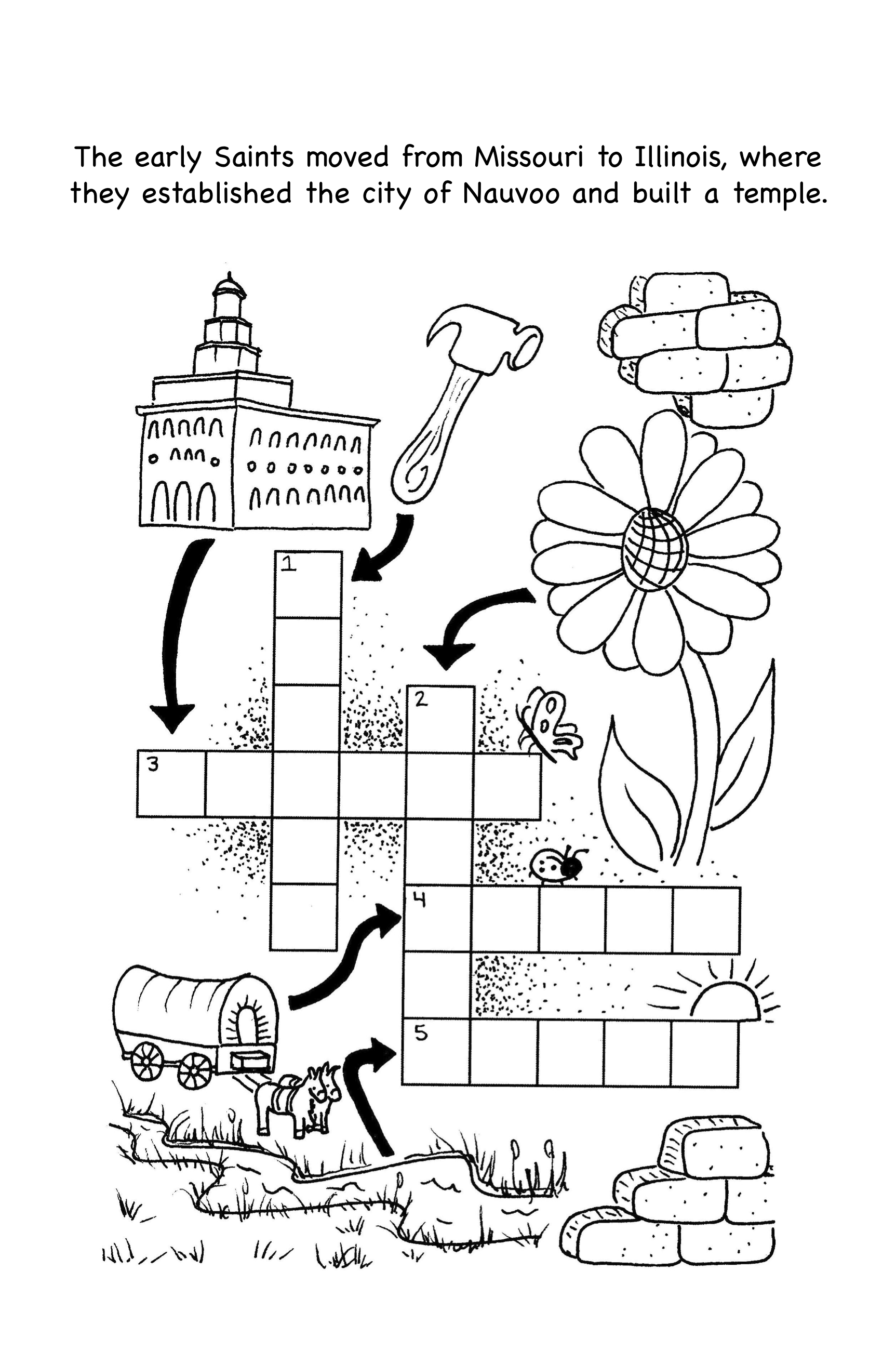 Easy Picture Crosswords for Latter-Day Saint Kids, , large image number 1