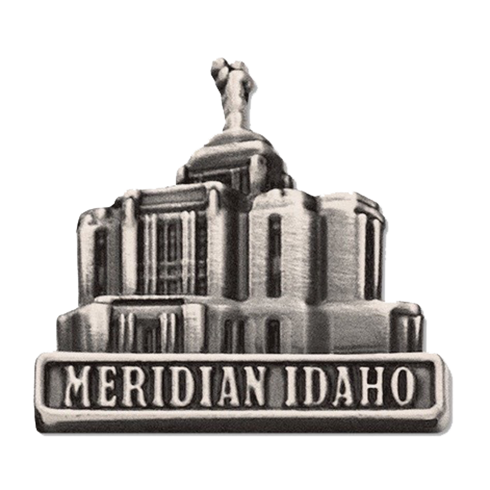 Meridian Idaho Temple Pin, , large image number 0