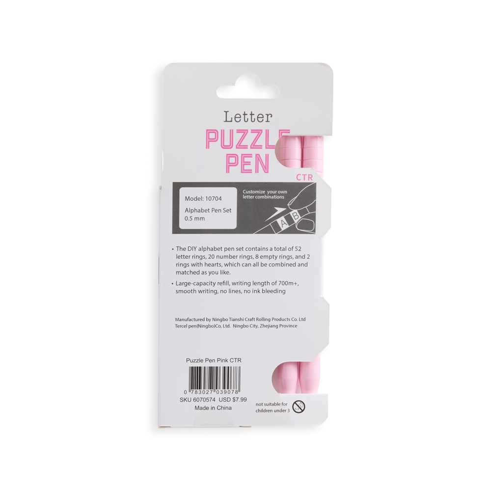CTR Letter Puzzle Pen, , large image number 1