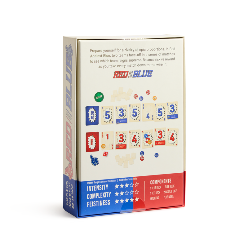 Red Against Blue Card Game, , large image number 2