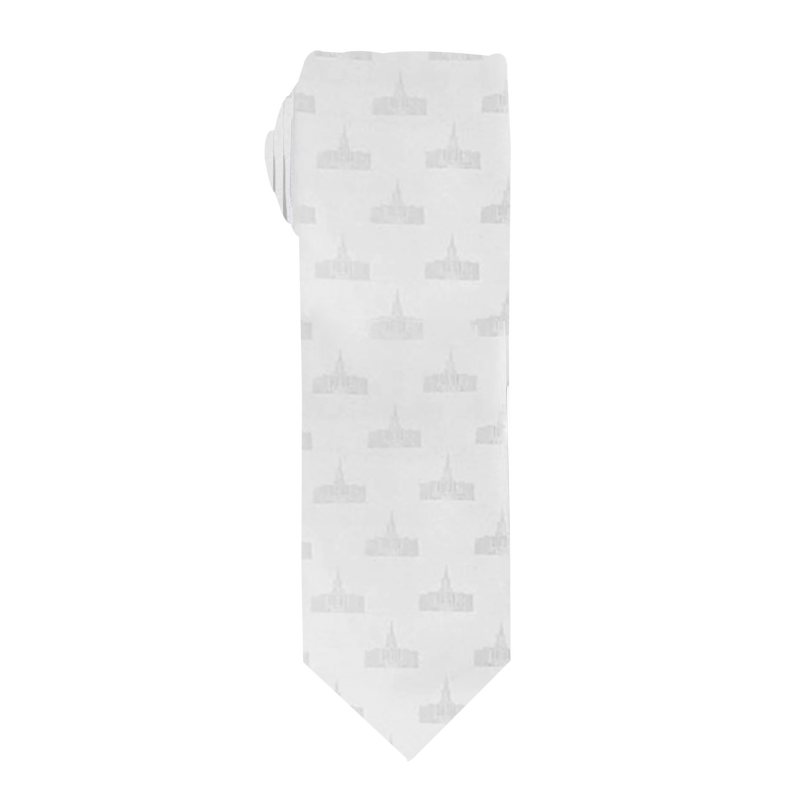 Men's Jordan River Utah Temple Necktie, , large image number 2