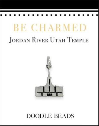 Jordan River Temple Charm, , large image number 0