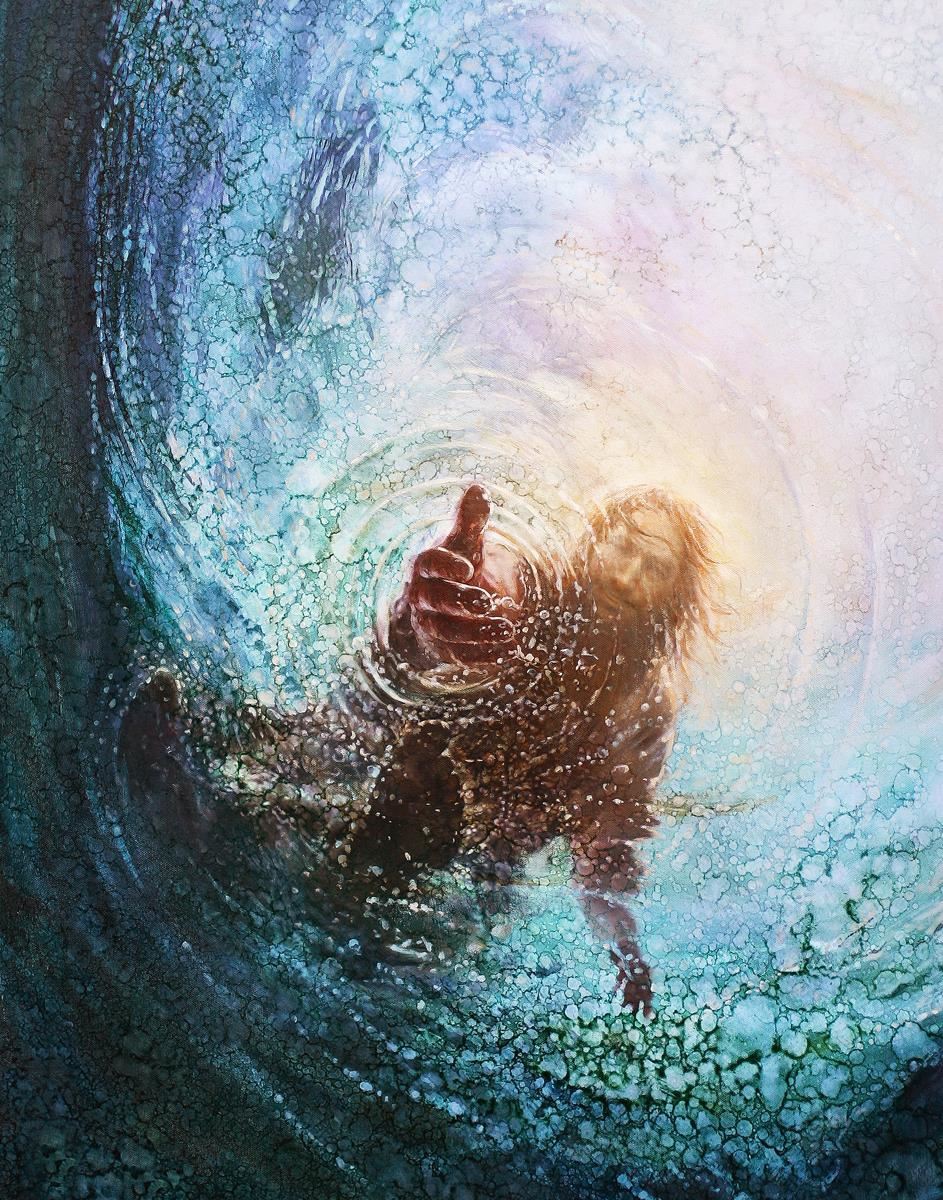 The Hand of God (24x19 Framed Art)