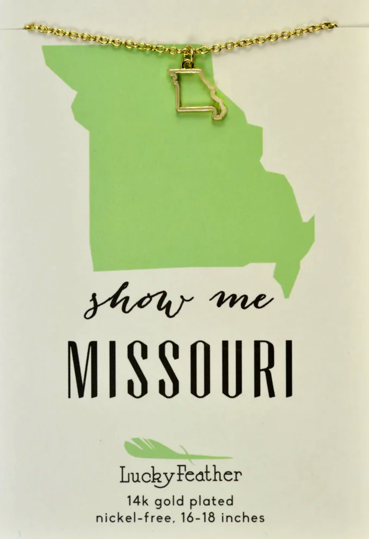 Missouri State Necklace