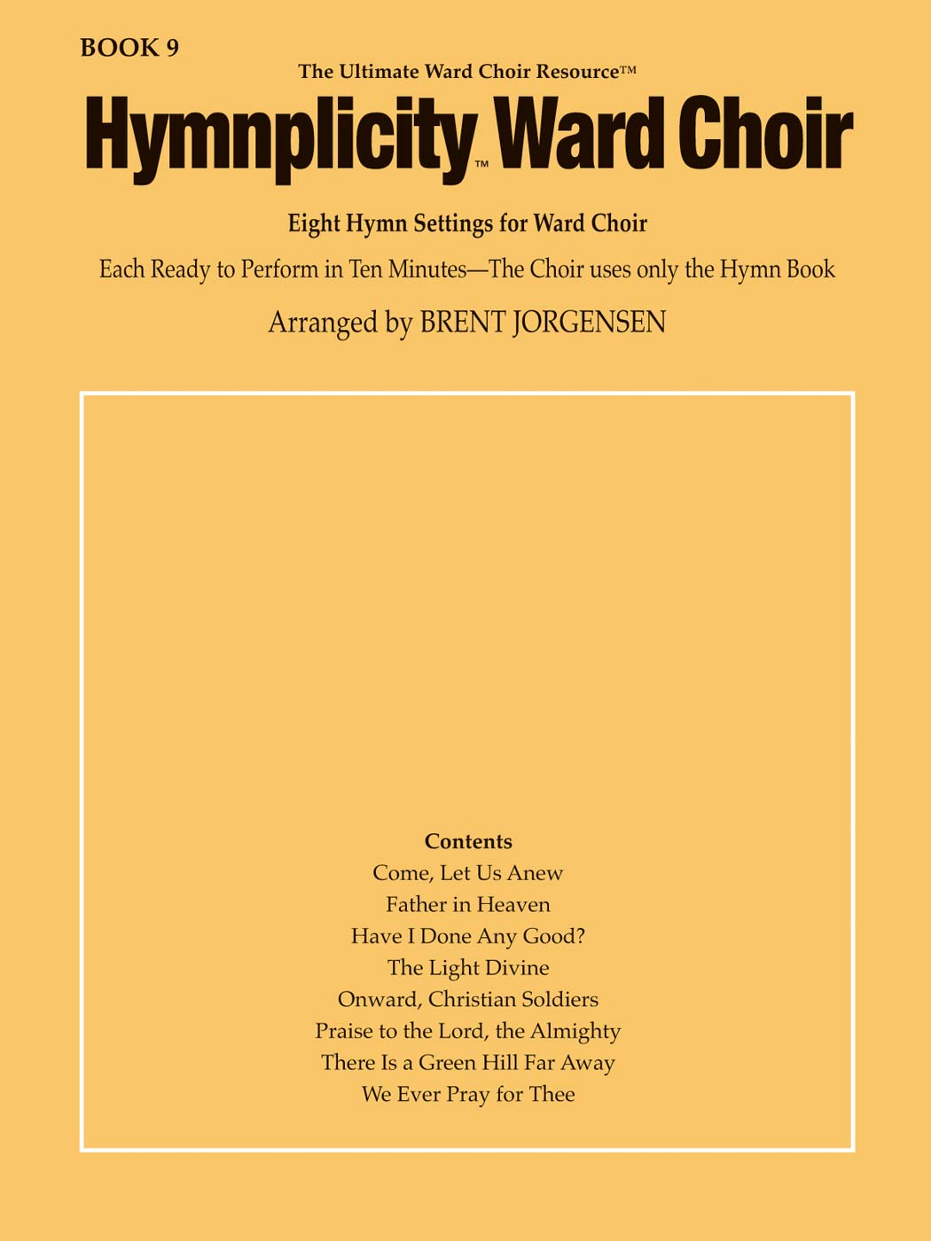 Hymnplicity Ward Choir Songbook, Book 9, , large image number 0