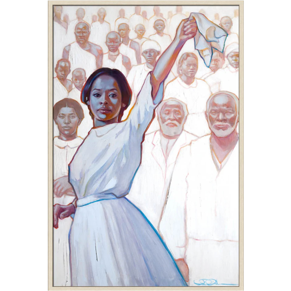 Mourning's Hosanna (29x22 Framed Canvas Print)