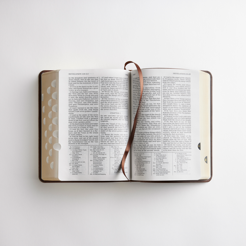 Simulated Leather Holy Bible, Regular (Color Options), , large