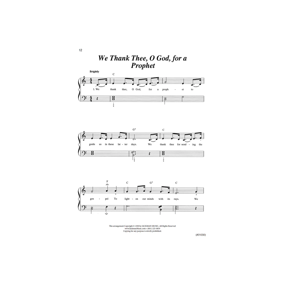 Hymns for Easy Piano, , large image number 1