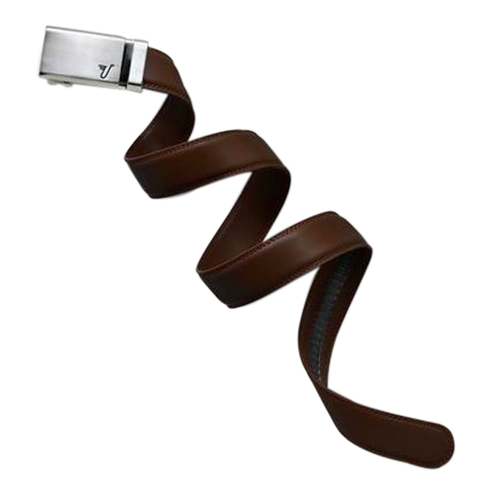 Alloy on Brown 35mm Belt