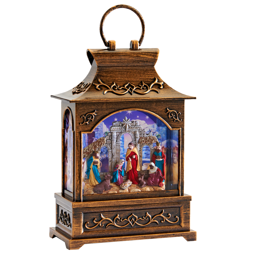 Nativity Water Lantern