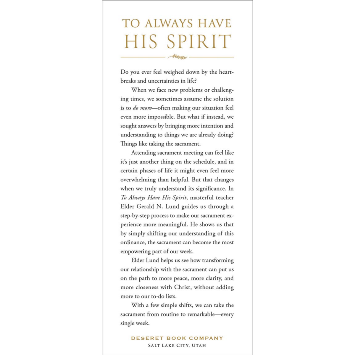 To Always Have His Spirit, , large image number 3