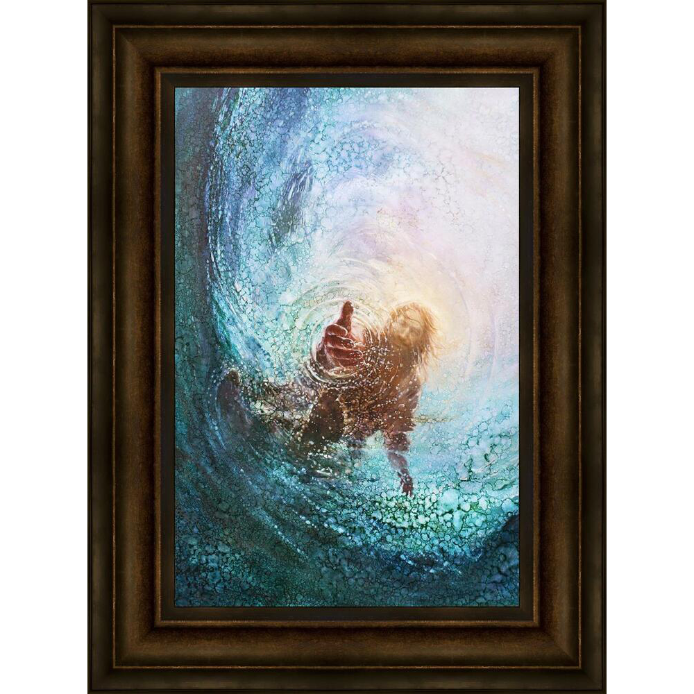 The Hand of God (31x23 Framed Size)