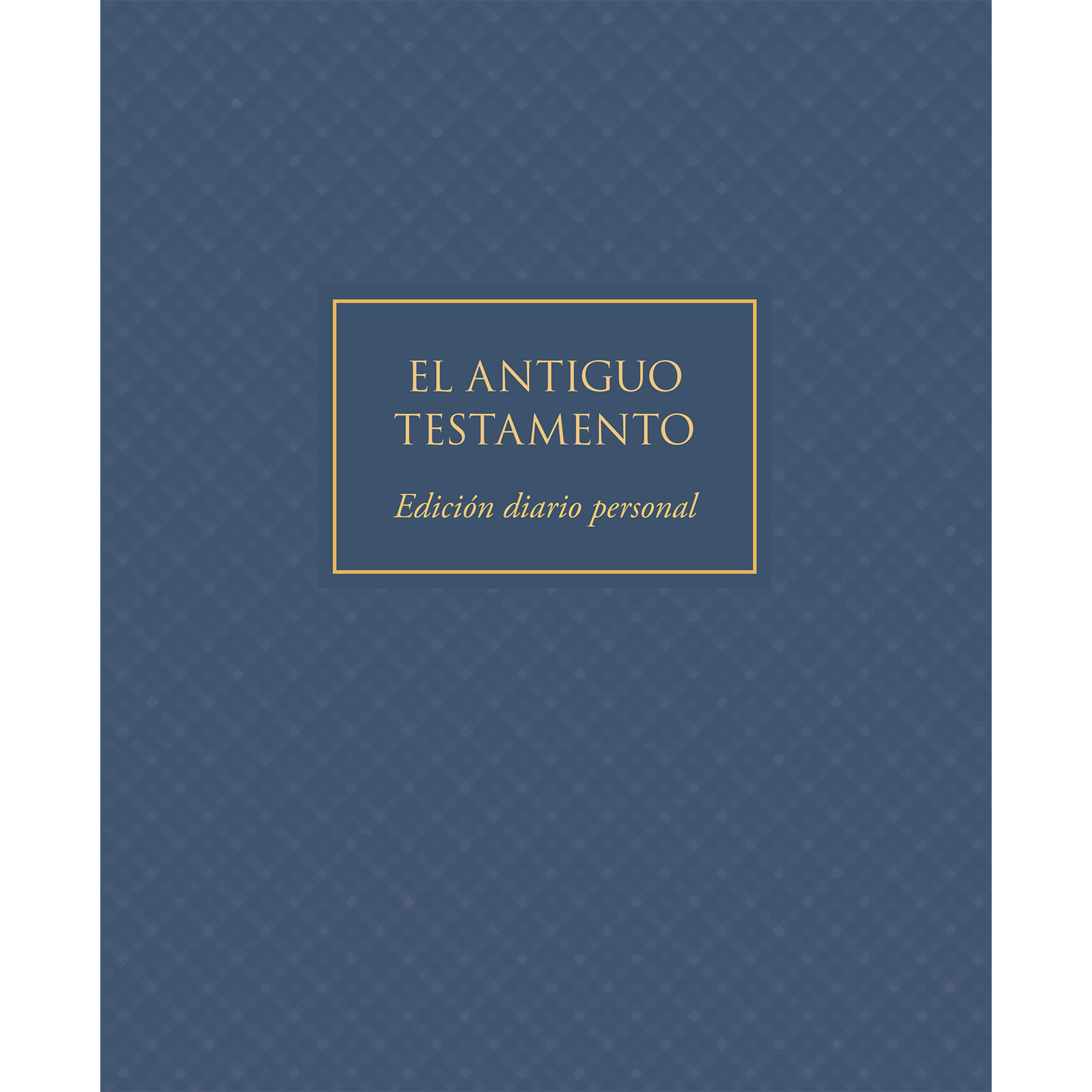 The Old Testament, Journal Edition, Blue (No Index) (Spanish)