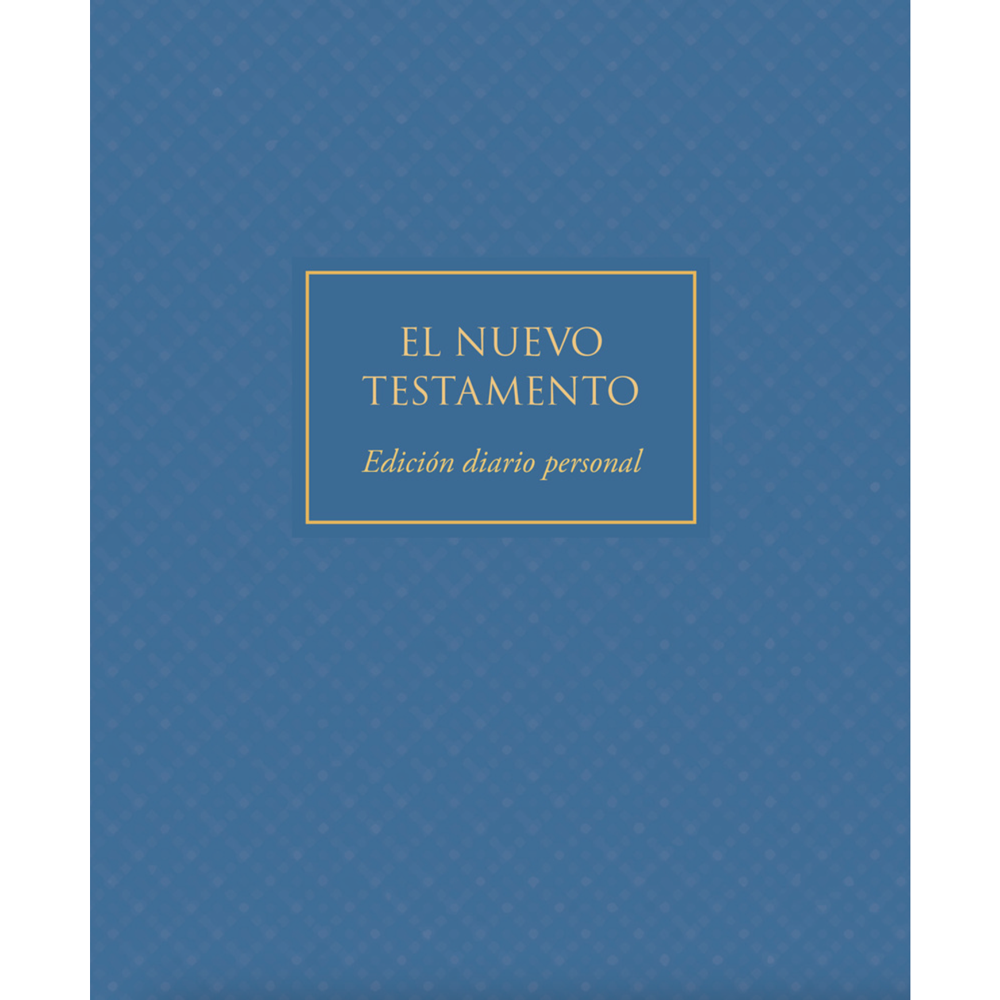 The New Testament, Spanish Journal Edition, Blue (No Index)